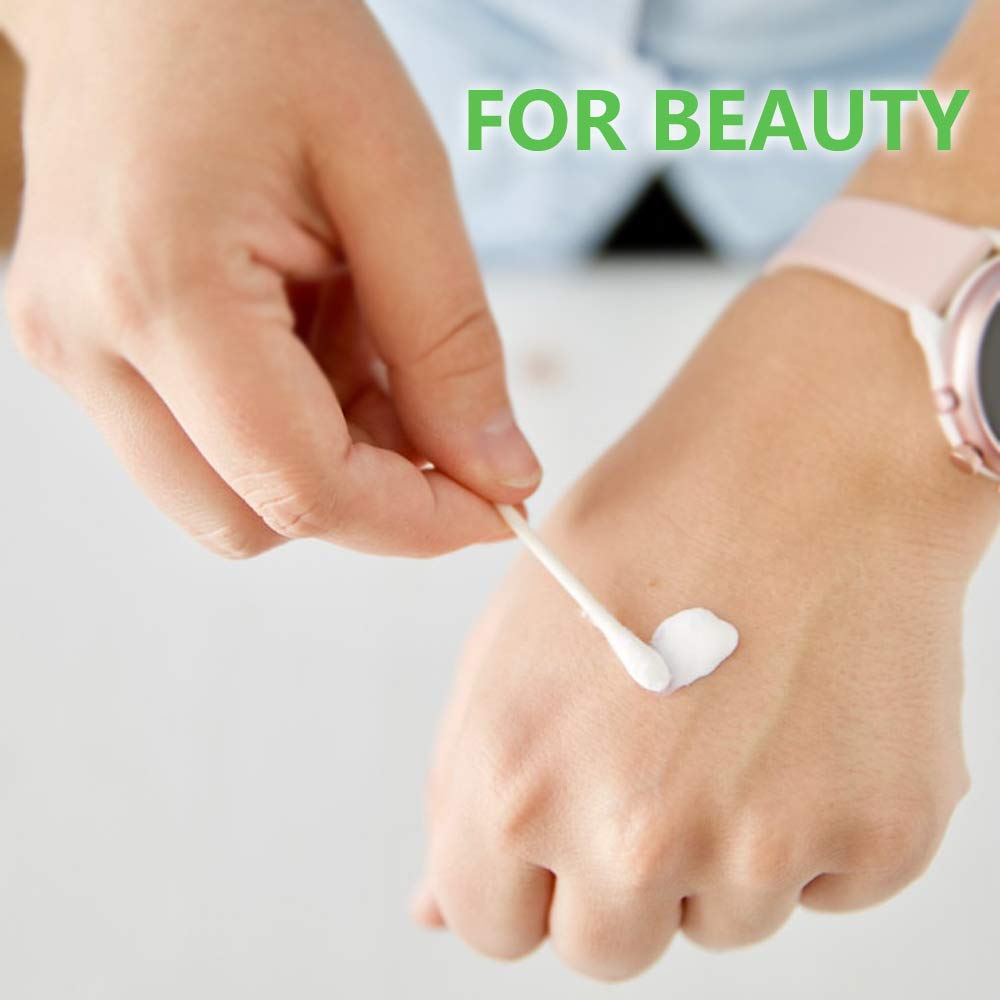Cotton Swabs with Wooden Sticks/Biodegradable Cotton Buds 2400pcs