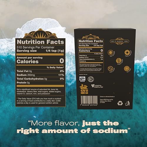 Sí Salt, Colima Sea Salt, Crystals, Kosher, Unrefined, Hand Harvested (18 Oz, Fleur de Sel)