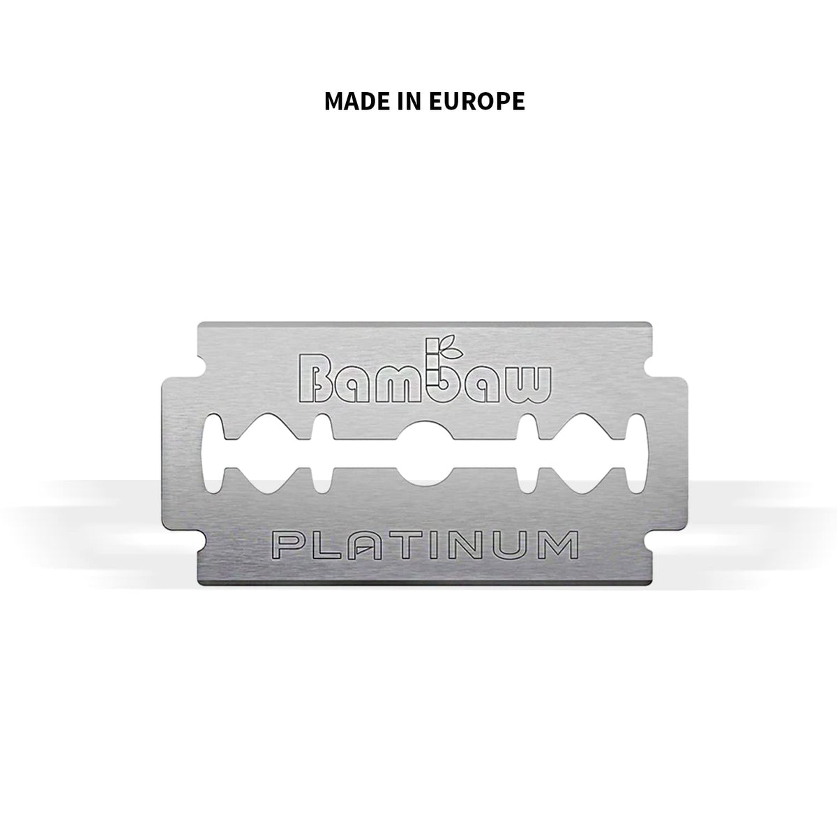 Bambaw – Double Edge Safety Razor Blades, Swedish Stainless Steel Razor Blades Refills – 60 Count