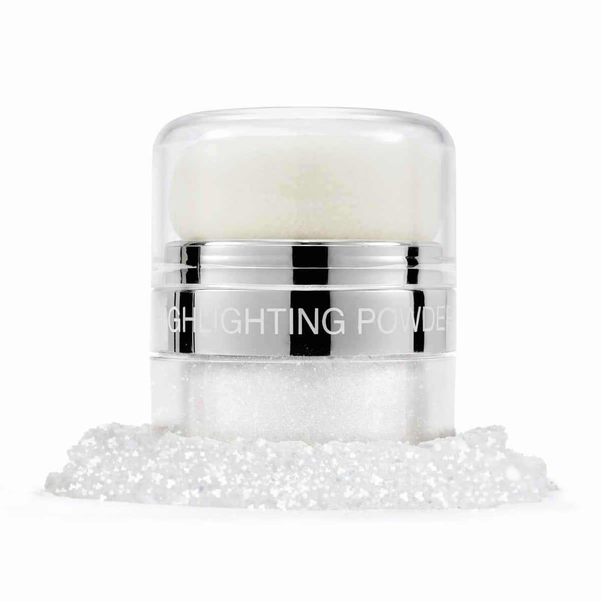 Glitter Air Cushion Highlighter Powder - 3D Contour & Brighten Face, Eyes, Body, Hair | Pearlescent Patting Powder Create a Shimmering Look | Easy-Use & Perfect for Daily & Special Occasions