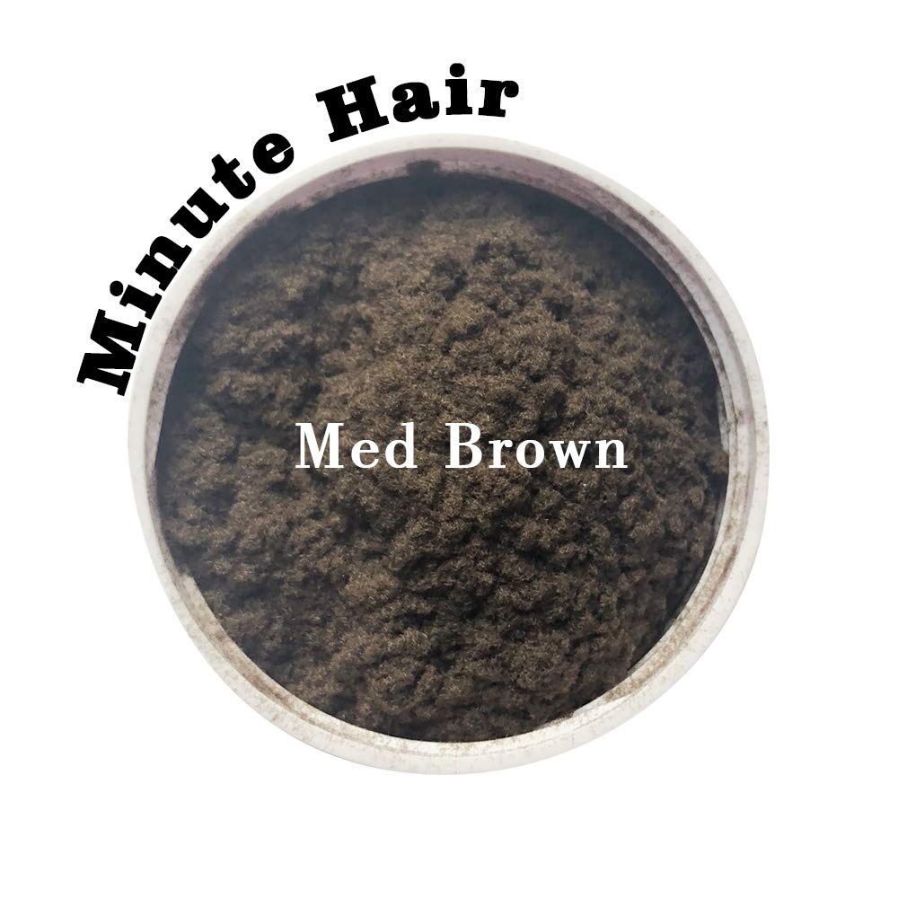 Hair Building Fibers 100 Grams (3.5 oz) Minute Hair Refill Hair Loss Concealer That You Can Use for Your Bottles From Competitors Like Toppik, Xfusion (Medium Brown)