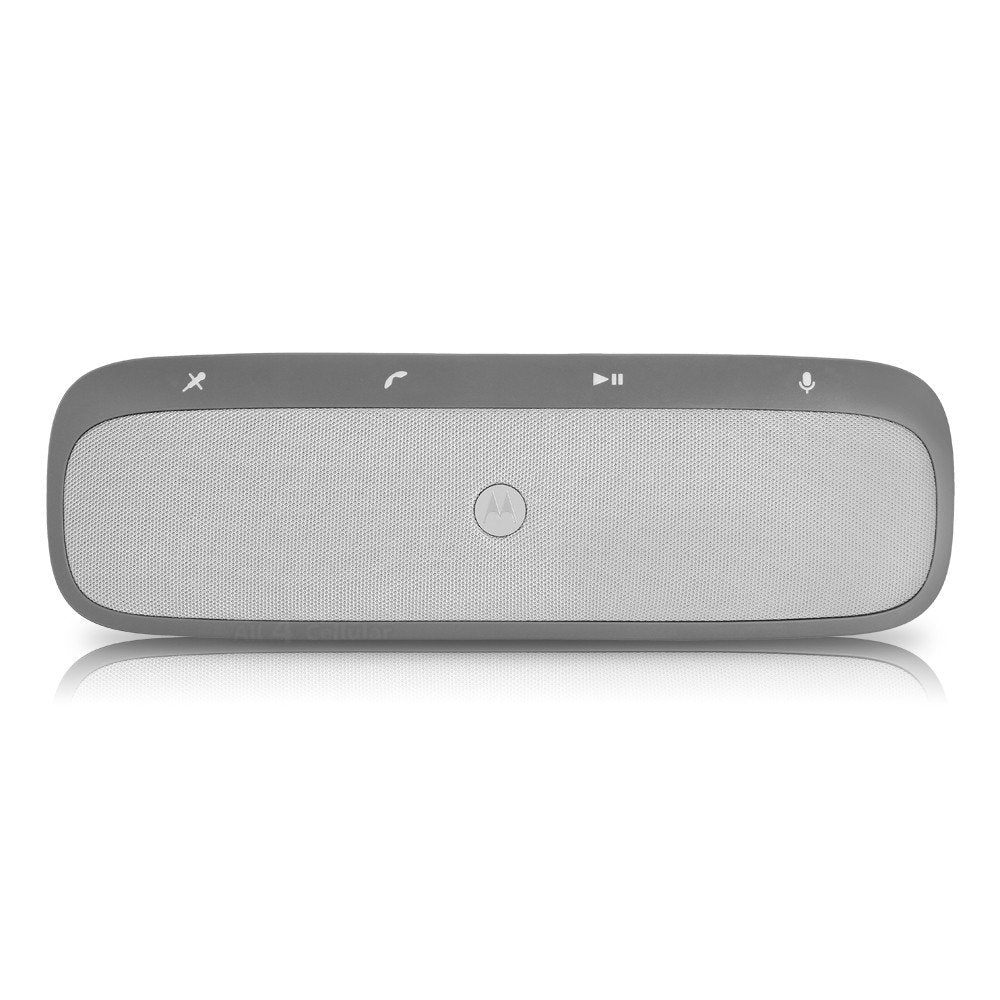 Motorola Roadster Pro Universal Bluetooth In-Car Speakerphone - Retail Packaging - Silver