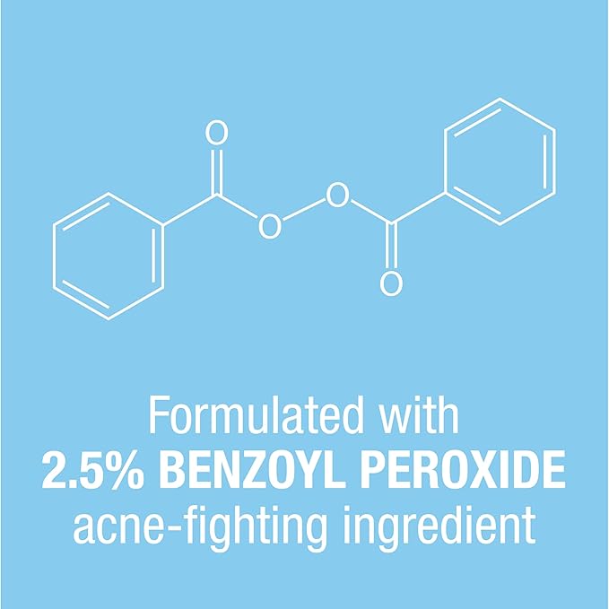Neutrogena On-The-Spot Acne Spot Treatment Cream with 2.5% Benzoyl Peroxide, Gentle Face Blemish Medicine for Acne-Prone Skin, Vanishing Formula, Clinically Proven Day-1 Results, 0.75-Ounce Tube