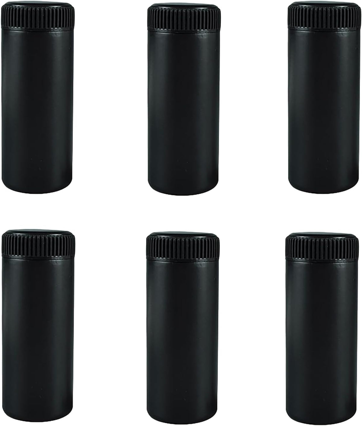 6pcs Plastic Loose Powder Bottle, Mini Empty Talcum Bottle Refillable Cosmetic Powder Dispenser Travel Cosmetic Glitter Eye Shadow Shaker with Sifter and Lids(60ml)
