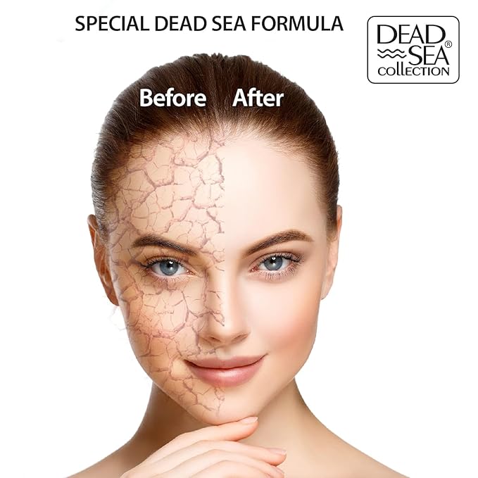 Dead Sea Collection Night Cream for Face with 5% Hyaluronic Acid, Dead Sea Minerals, and Vitamin E – Anti Aging Nourishing Skin Care Moisturizer to Reduce Wrinkles (1.69 fl. oz)