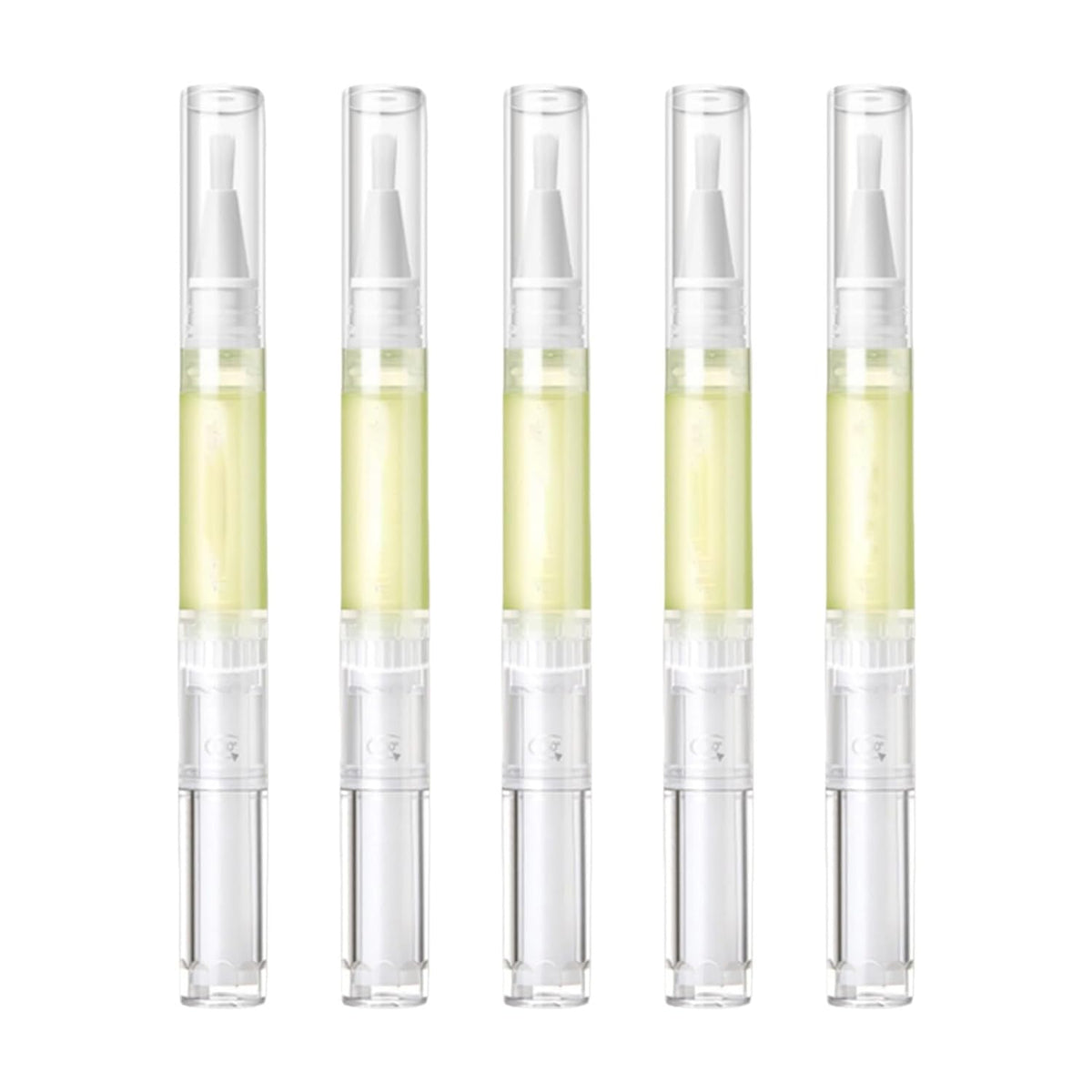 Merluna Nail 𝐆𝐫𝐨𝐰𝐭𝐡 Pen, Radiant Nail 𝐆𝐫𝐨𝐰𝐭𝐡 Oil Pens, Cuticle Oil for Nails, Nail 𝐍𝐮𝐭𝐫𝐢𝐞𝐧𝐭 Oil Pen for Moisturize Strengthen 𝐁𝐫𝐢𝐠𝐡𝐭𝐞𝐧 Nails Care (5pcs, 2ml)