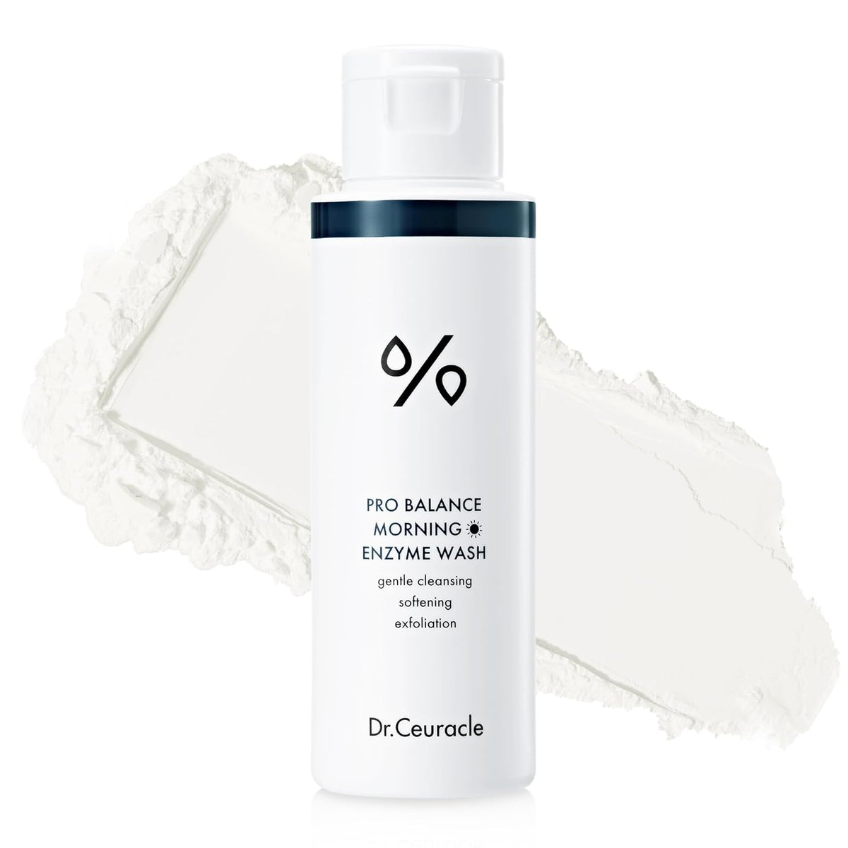 Dr.Ceuracle Pro Balance Enzyme Powder Face Wash - Korean Day and Night Natural Enzyme Powder Face Wash for Deep Pore Cleansing, Sebum Removing, pH Skin Balancing Care (Morning Wash)