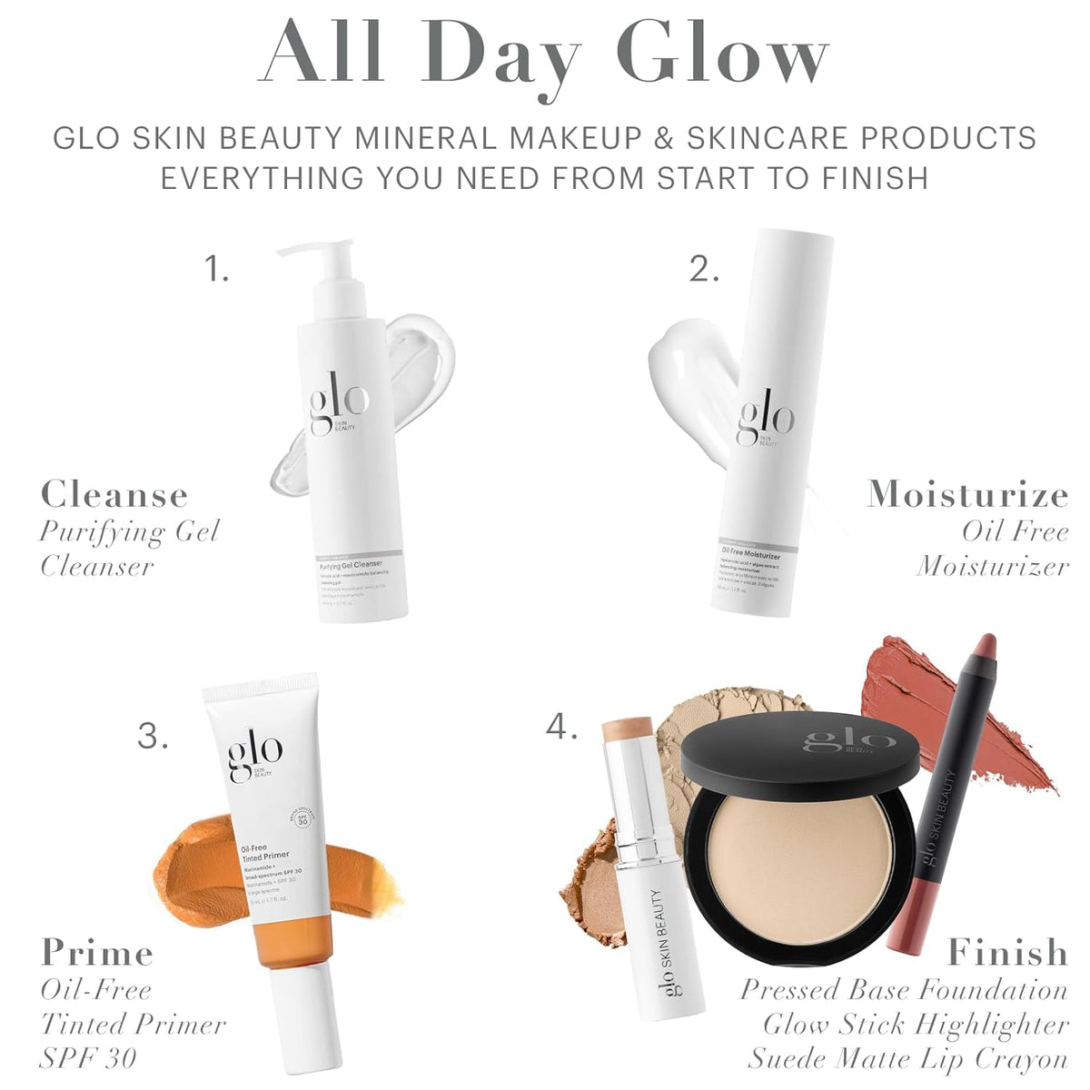 Glo Skin Beauty Pressed Base Powder Foundation Makeup (Tawny Medium) - Flawless Coverage for a Radiant Natural, Second-Skin Finish