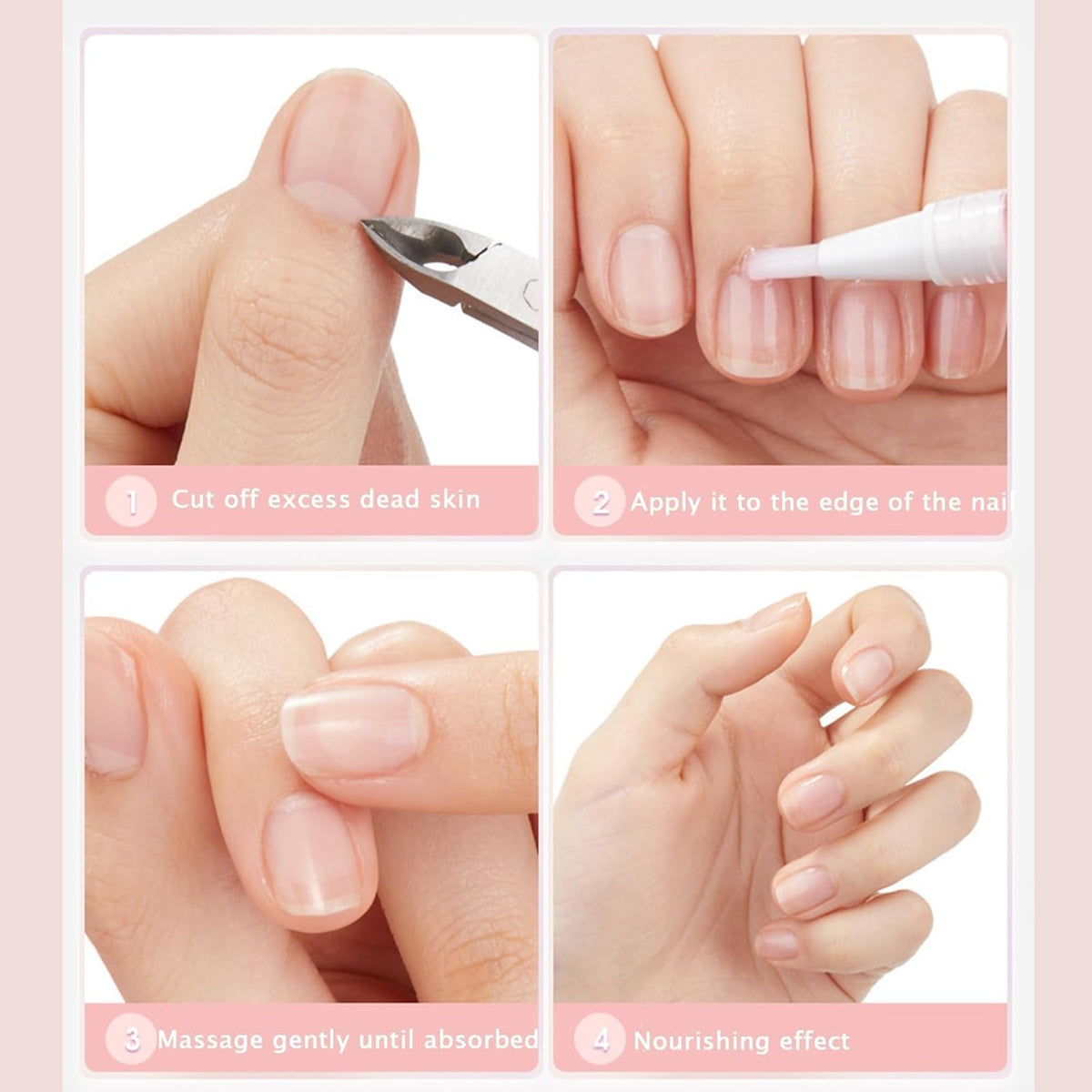 Radiant Nail 𝐆𝐫𝐨𝐰𝐭𝐡 Oil Pen, Cuticle Oil for Nails, Nail 𝐍𝐮𝐭𝐫𝐢𝐞𝐧𝐭 Oil Pen for Moisturize Strengthen 𝐁𝐫𝐢𝐠𝐡𝐭𝐞𝐧 Nails Care (2pcs, 2ml)