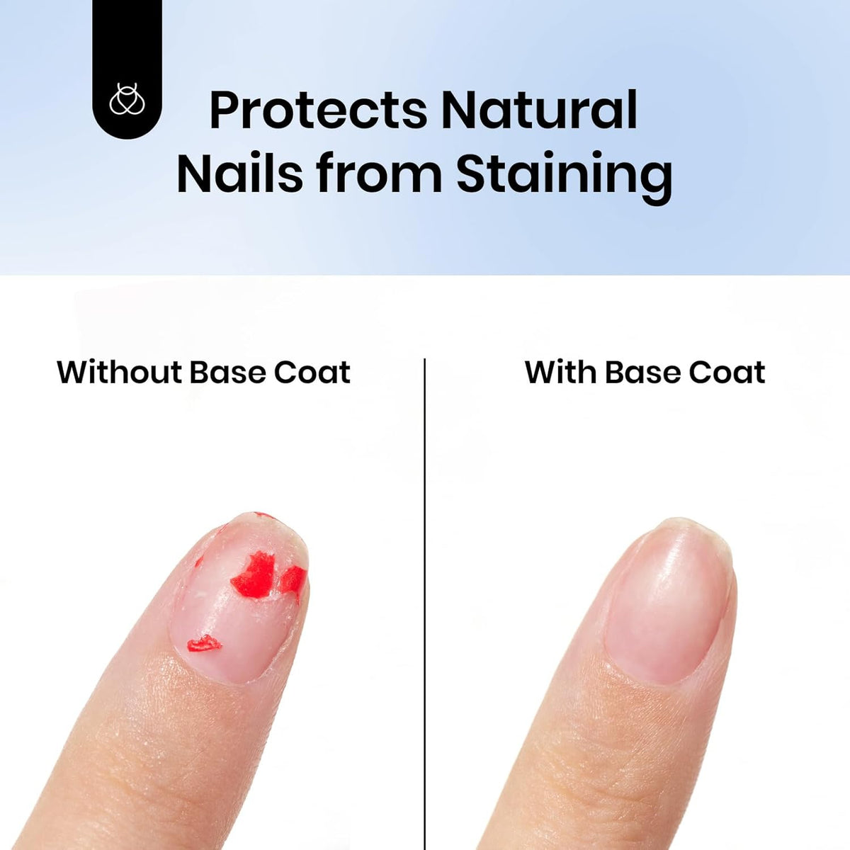 beetles Gel Polish Base Coat 15ml for Gel Nail Polish Soak Off LED Nail Lamp Upgraded Formula Long-Lasting DIY Home and Nail Salon