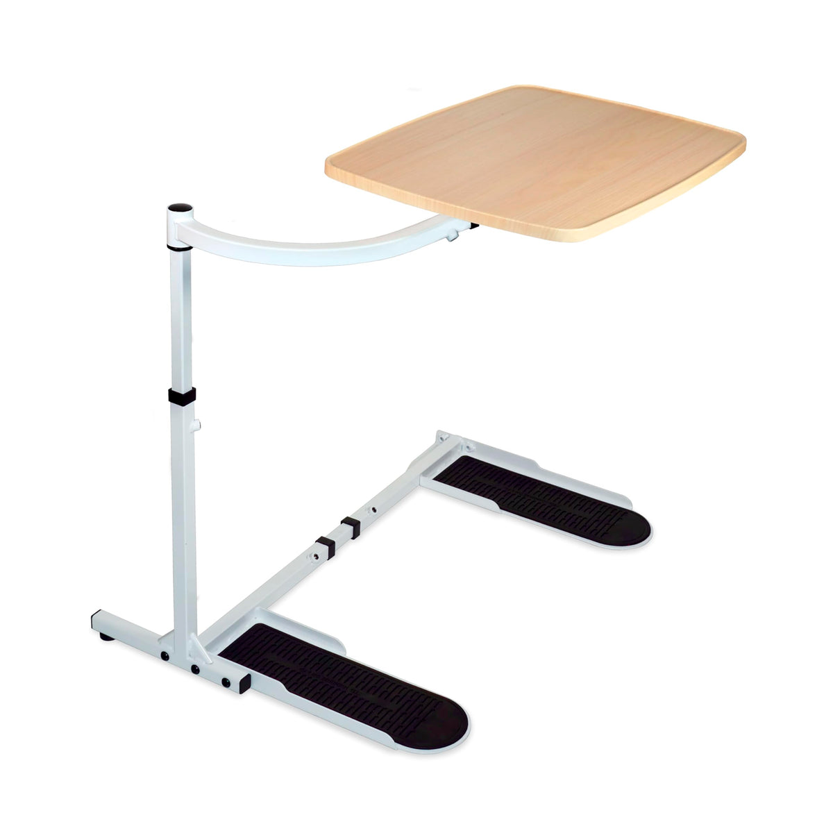 Stander Wonder Tray, Adjustable Swivel Table, Large Laptop Stand, Couch Desk, Side Tables & Gaming Bench, TV-Trays for Eating on Couches, Chairs, Recliners, Maple