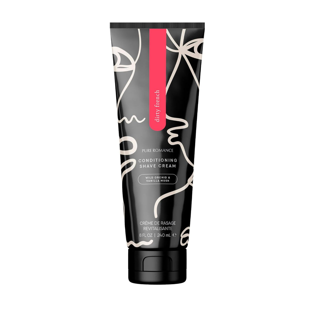 Pure Romance Coochy Cream, Conditioning Scented Shave Cream, Shaving Cream for Women to Experience their Smoothest Bikini Area, Legs, and Underarms, Dirty French