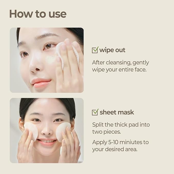 SKINFOOD Rice Daily Toner Pad, Korean Skincare Face Toner with 100% Cotton Pads for Glow Glass Skin, Natural Rice Water Milk, Hydrating, Exfoliating, Glowing, Vegan, 8.81 oz (60 Pads)