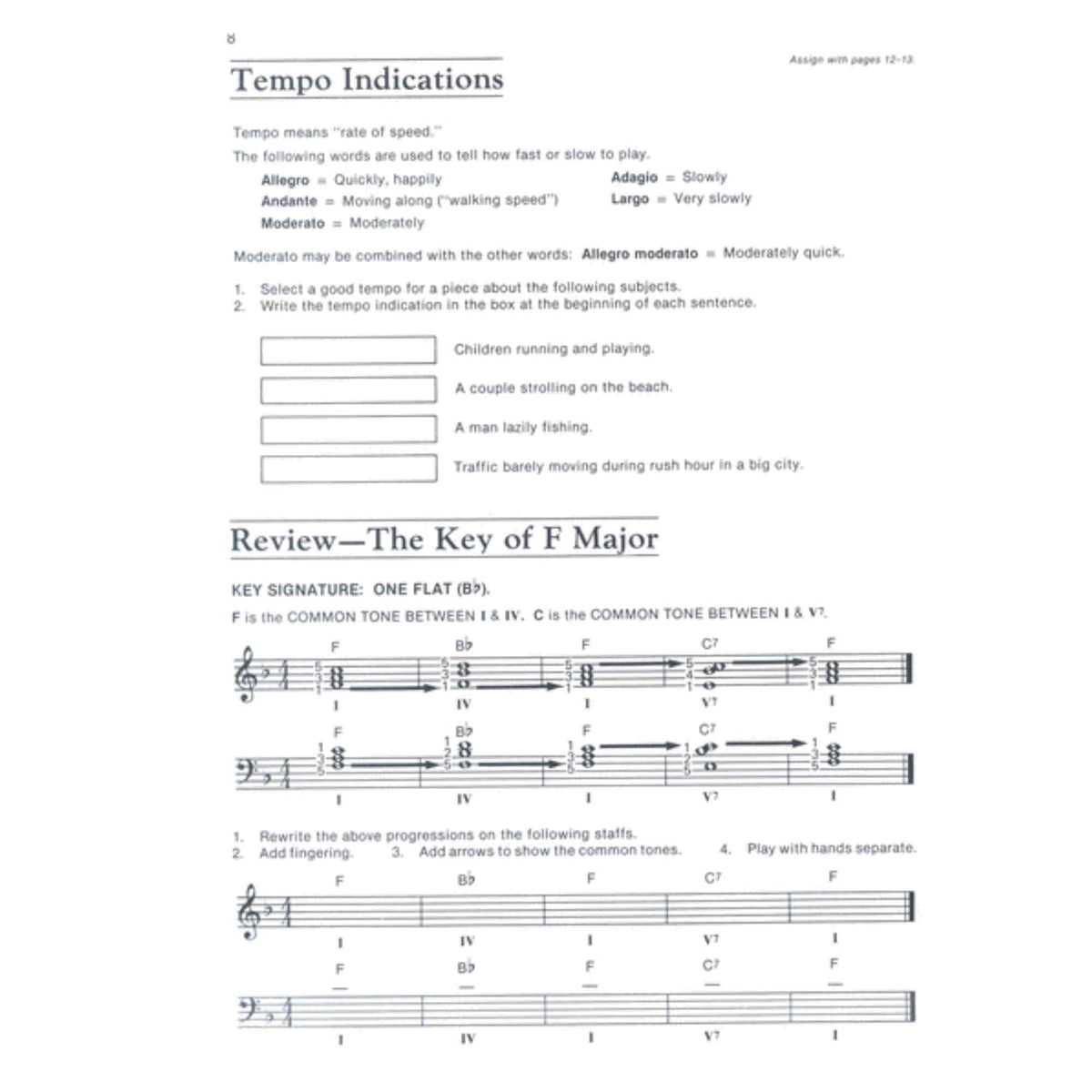 Alfred's Basic Adult Theory Piano Book Level Two