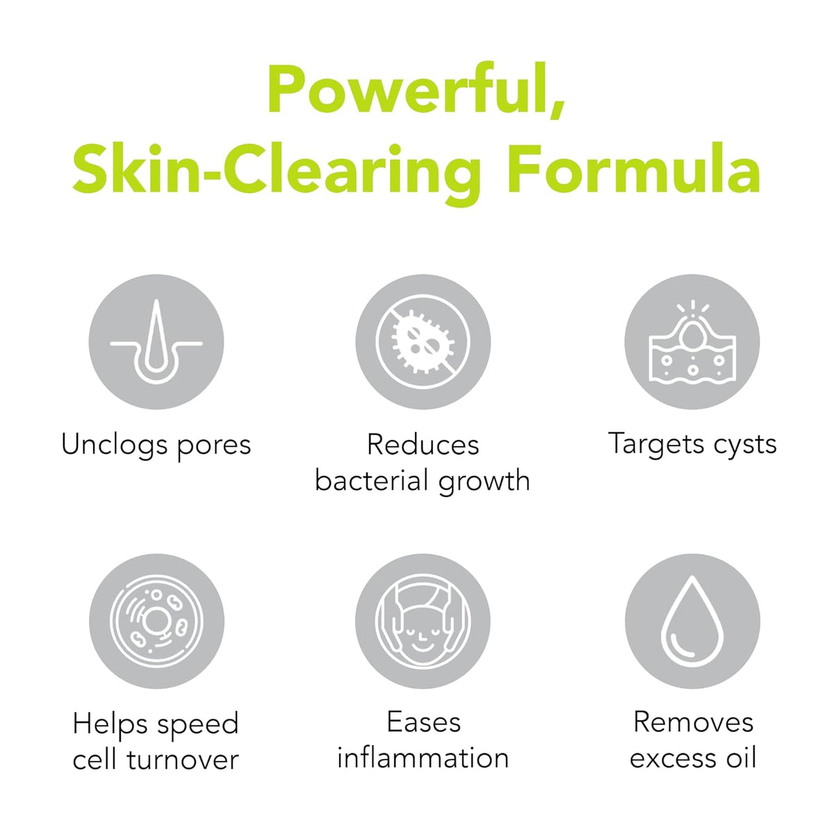humane Benzoyl Peroxide Acne Body Wash - 10% Maximum-Strength Face, Skin, Butt, and Back Acne Treatment - 8 Fl Oz - Dermatologist-Tested Non-Foaming Acne Face Wash Cleanser - Vegan, Cruelty-Free
