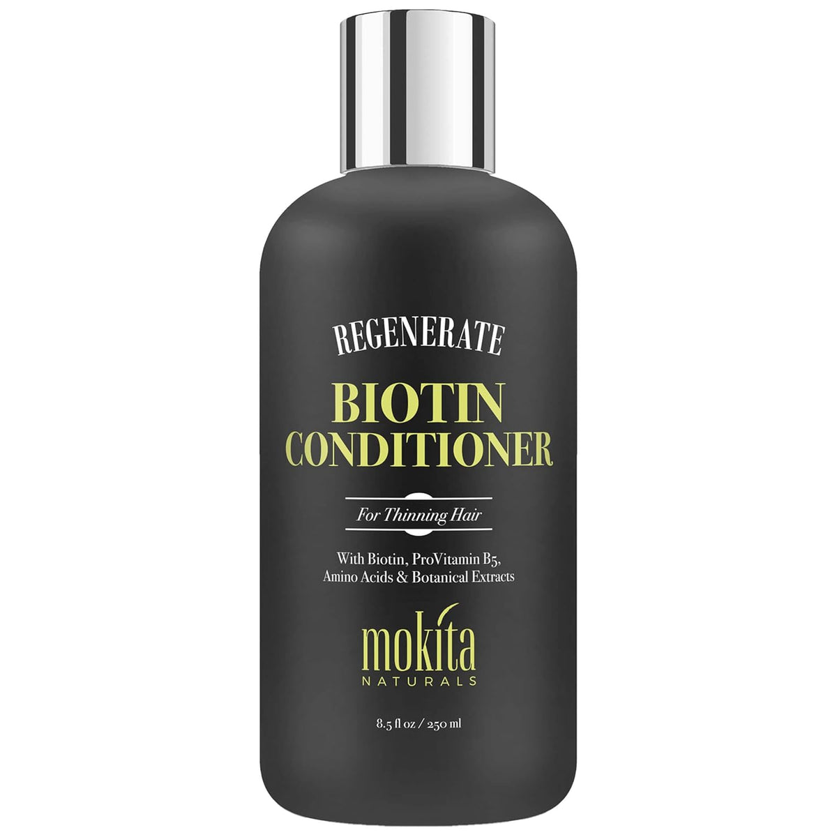 Conditioner with Biotin, ProVitamin B5 and Amino Acids for Repair Treatment and Deep Moisturizing for All Hair Types - Detangle, Protect and Support New Hair Growth - 8.5 Ounces