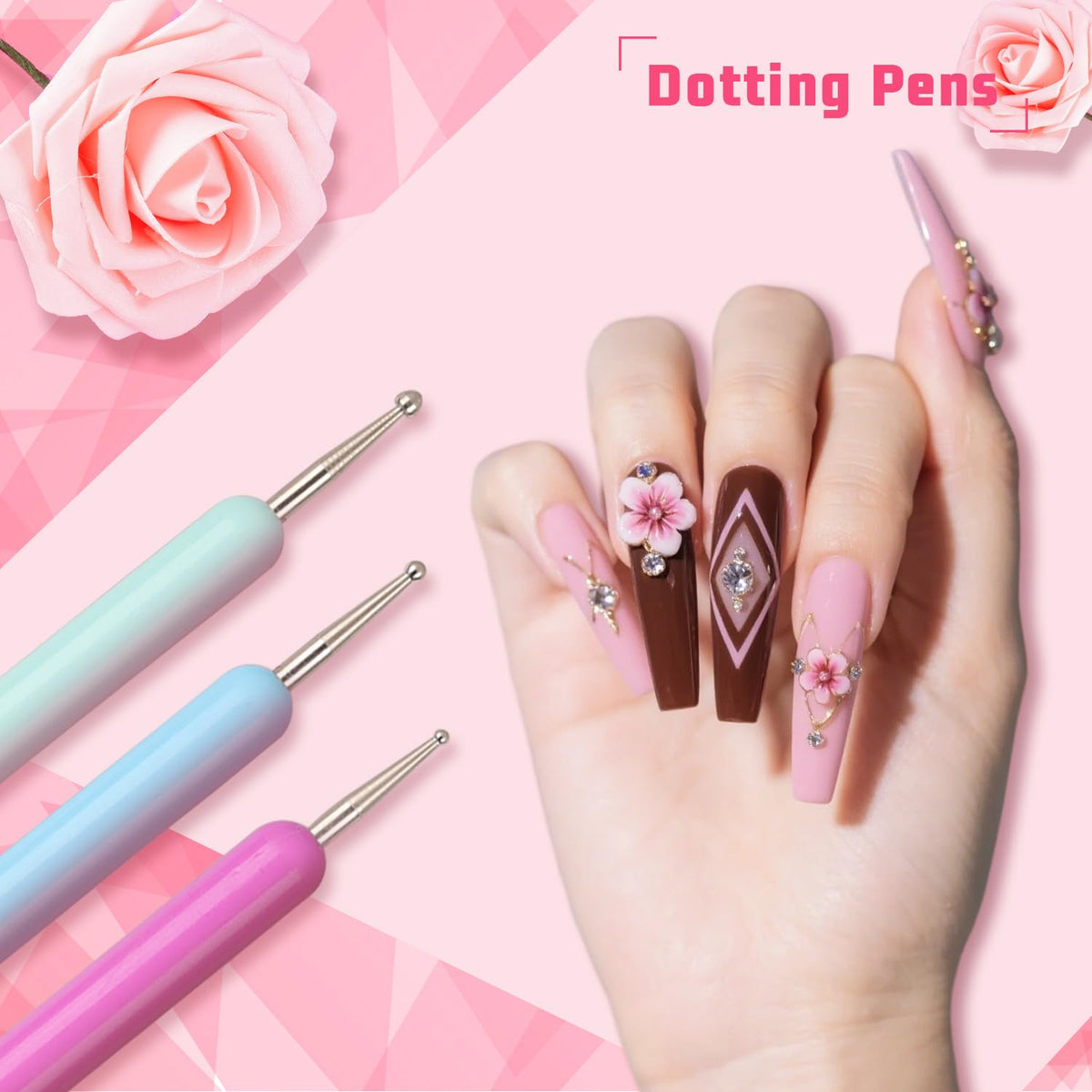 Sponge Pat Paint Nail Gel, Ombre Nails Gradient Gel Nail Blush Blooming Aura Nails Drawing Stripper Floral Painting DIY Nail Art, No Wipe, UV/LED Curing (16 Colors i)