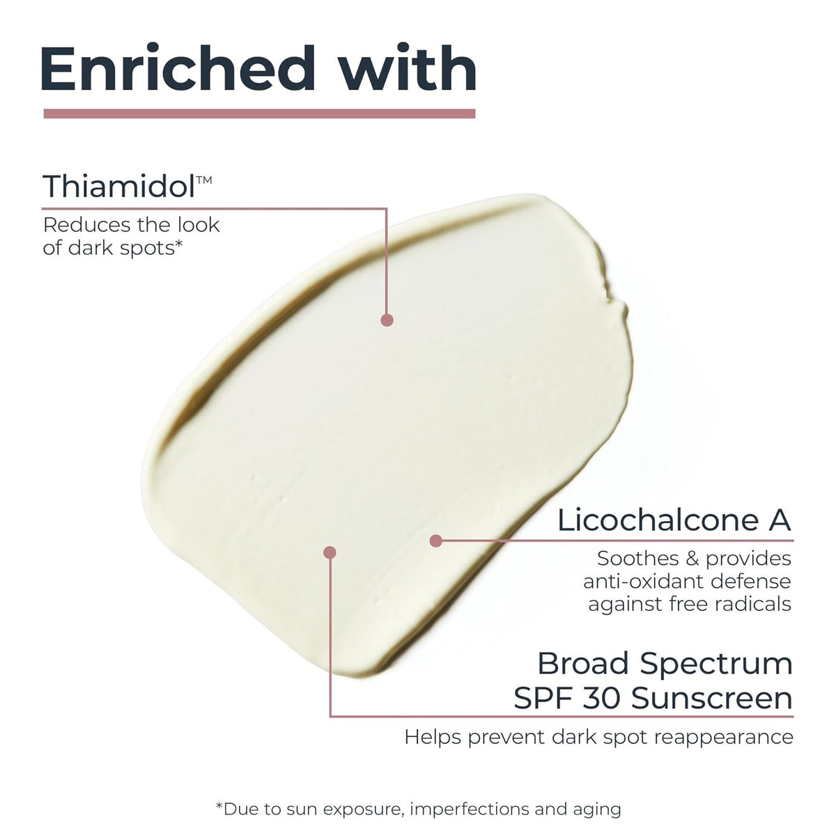 Eucerin Radiant Tone Daily Face Lotion with SPF 30, Dark Spot Corrector with Thiamidol, Face Moisturizer Helps Visibly Reduce the Look of Persistent Dark Spots, All Skin Types, 1.7 Fl Oz Bottle