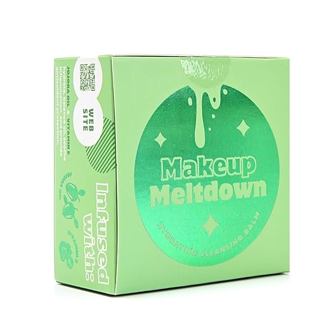 Makeup Meltdown Cleansing Balm – Hydrating Makeup Remover for Face and Eyes – Jojoba Oil and Vitamin E – Gentle Balm to Oil Cleanser for All Skin Types – 3.5 oz
