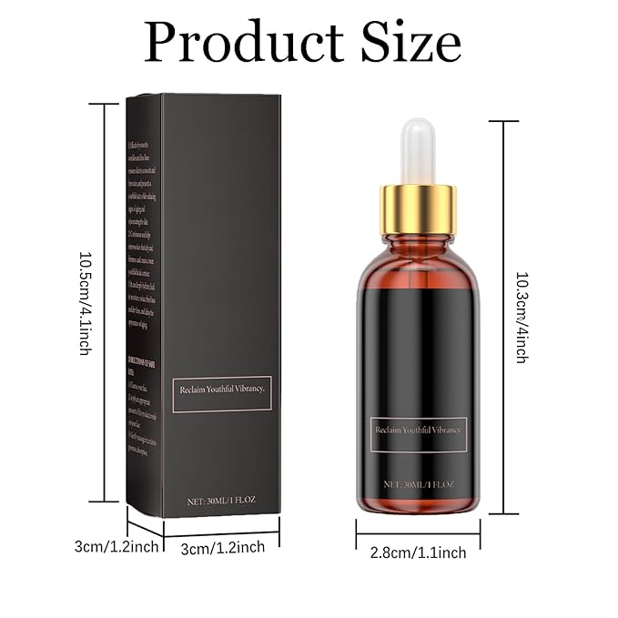 Facial Serum with Glycerin And Peptides - Formula to Help Improve Skin Elasticity - 30ml