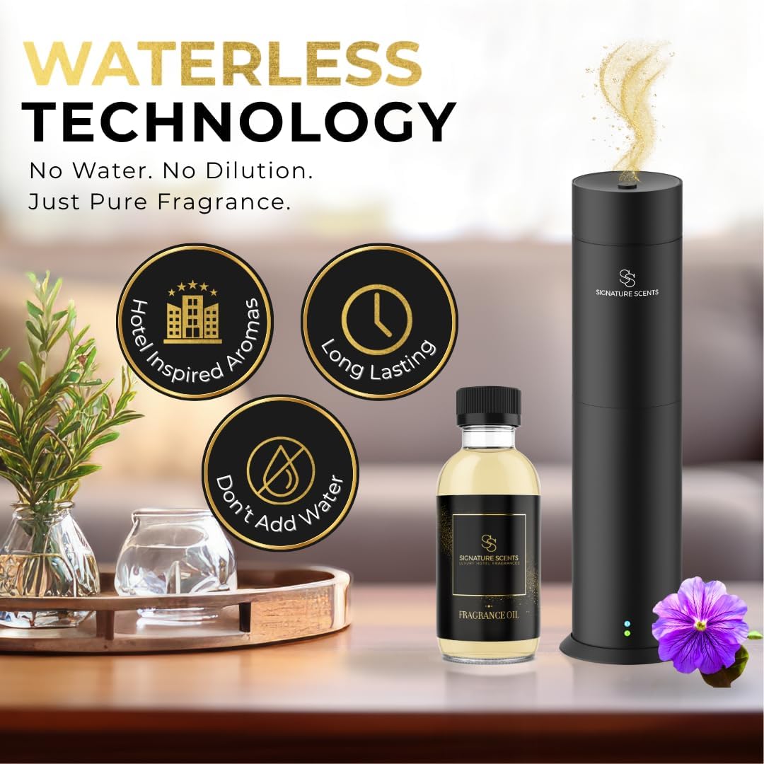Luxury Hotel Diffuser Oil for Hotels and Homes - Aromatherapy Oils for use with an Essential Oil Diffuser at Home - Fragrance-Scent Diffuser Oil Blend (Pumpkin Spice) 4.05fl oz (120ml)