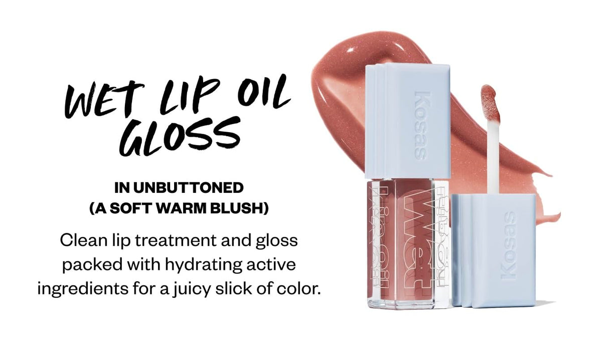Kosas Travel Kit - lips, lashes, and cheeks. (The Ready In 5 Set)