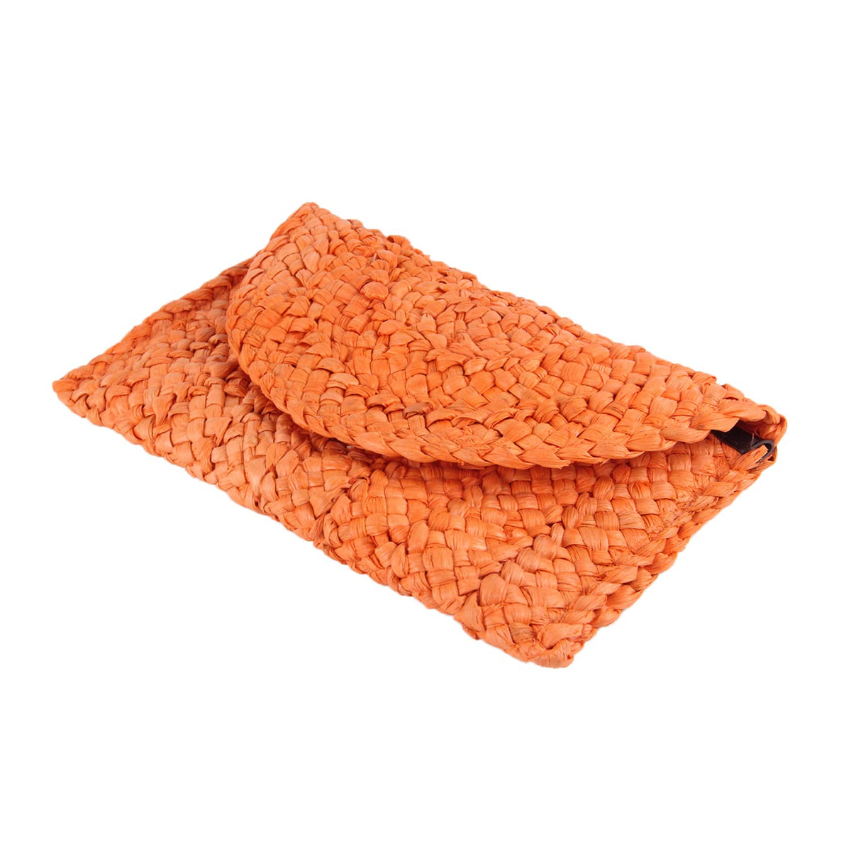 KUANG! Womens Straw Clutch Purse Handbag Shoulder Clutch Envelope Wallet Beach Straw Purse for Ladies