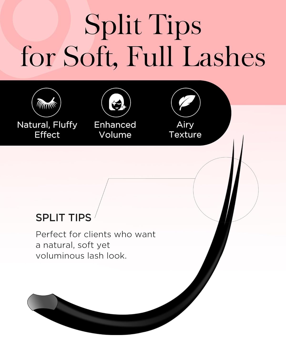 BEYELIAN Ellipse Flat Lash Extension 16 Rows 0.15 C Curl 15mm Single Length Tray Flat Eyelash Extension Matte Black Classic Lash Extensions Professional Supplies