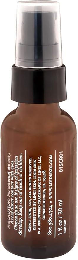 LINDI SKIN Face Serum Citrus - Ultimate Moisture and Comfort To Restore Your Skin Immediately - Reduce Facial Rash, Redness, and Itching - Relieves Uncomfortable Effects of Chemo Rash (1 fl oz)