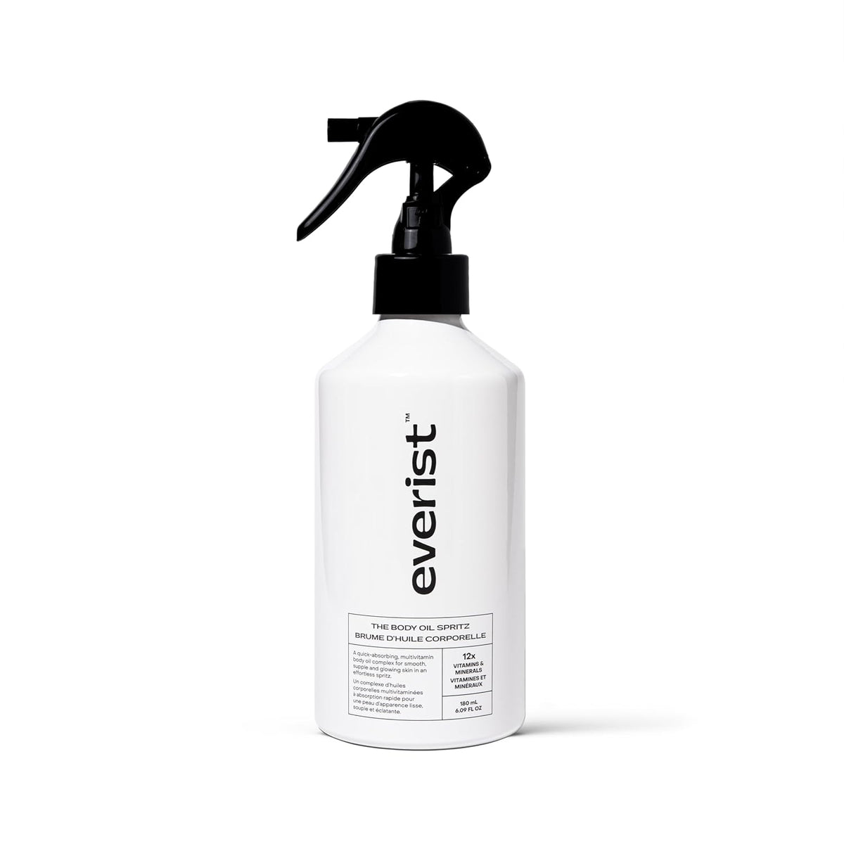 The Body Oil Spritz, Instant Absorption, Non-greasy, Vegan, Skincare Ingredients, 6.1 fl oz