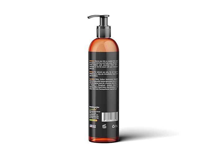 Lyfetrition Dermal Plumping Complex | 12 oz large Bottle | Anti-Ageing Serum Enriched with Vitamin C and Hyaluronic Acid