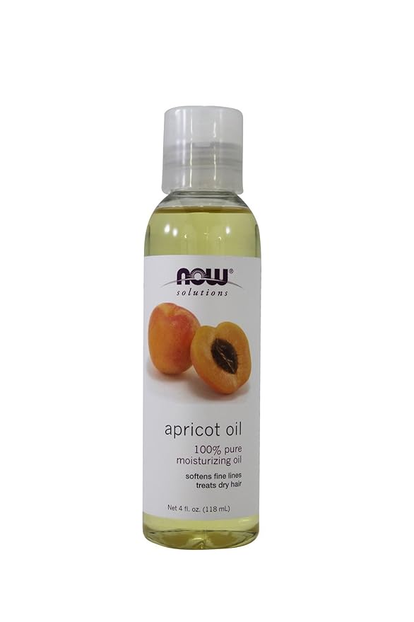 NOW Apricot Kernel Oil, 4-Ounce (Pack Of 2)