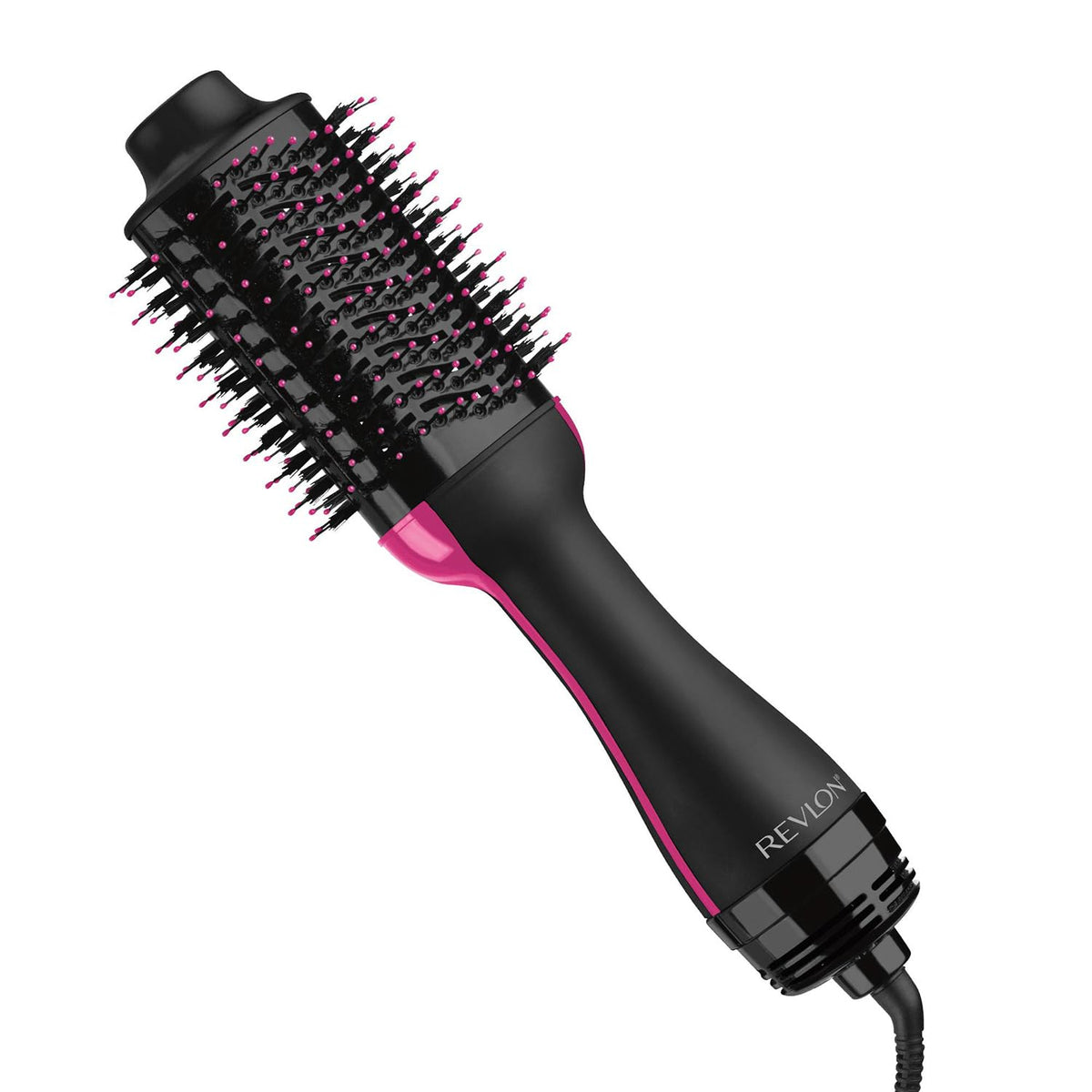 REVLON One-Step Volumizer Hair Dryer and Styler – Easy Salon-Style Blowouts – Less Frizz, More Shine, and Reduced Heat Damage, for All Hair Types and Lengths (Black)