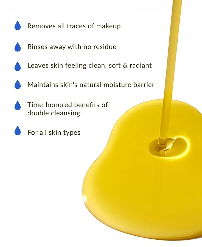 DHC Deep Cleansing Oil Medium 2 pack, Facial Cleansing Oil, Makeup Remover, Cleanses without Clogging Pores, Residue-Free, Fragrance and Colorant Free, All Skin Types, 4.1 fl. oz.