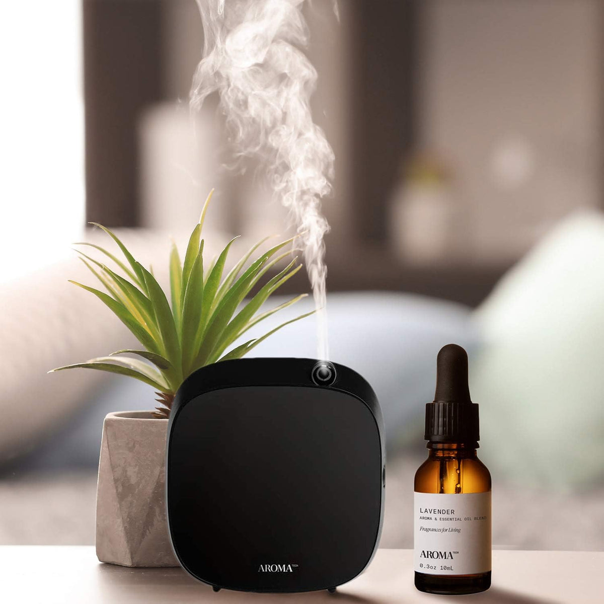 Aromatech Lavender Aroma Essential Oil Blend: Hotel Inspired Aromatherapy with for Ultrasonic Diffusers & Nebulizers - 0.3 fl oz, 10 mL