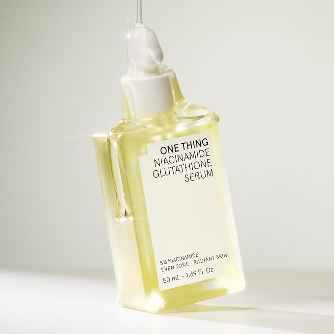 ONE THING Niacinamide Glutathione Serum (1.69 fl.oz / 50ml), Korean Skincare, Hydrating and Soothing serum for face