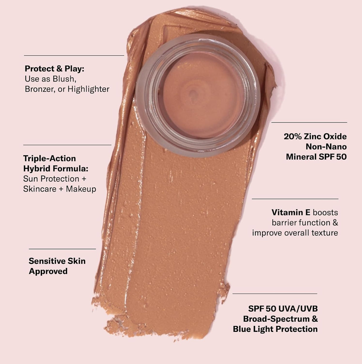 SPF 50 Color Balm - Bronze Jolie 5ml