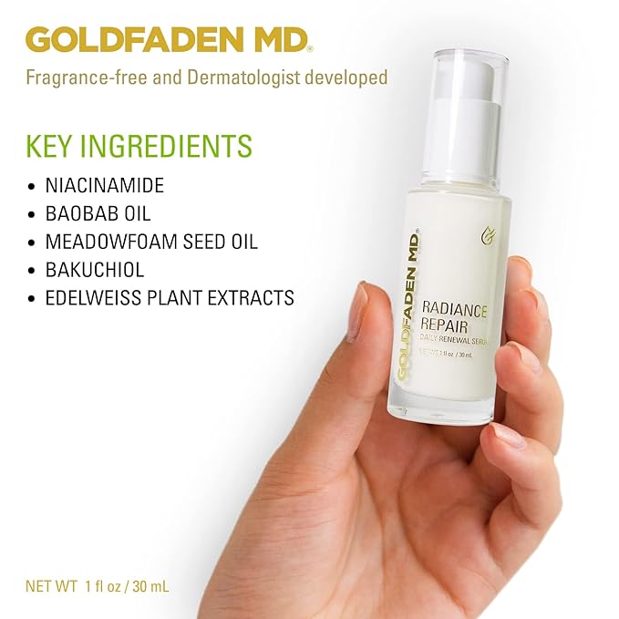 GOLDFADEN MD Radiance Repair Daily Renewal Serum 1 Fl Oz