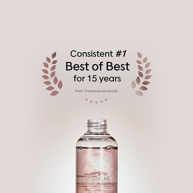 TROIAREUKE H+ Cocktail Ampoule Toner (2.37 Fl. Oz., Red)