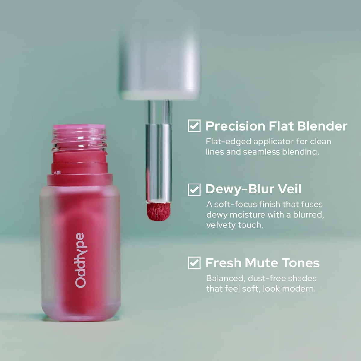 Unseen Blur Lip Tint Long-Lasting Stain, Blendable 3.2g (Connection, 3.2)