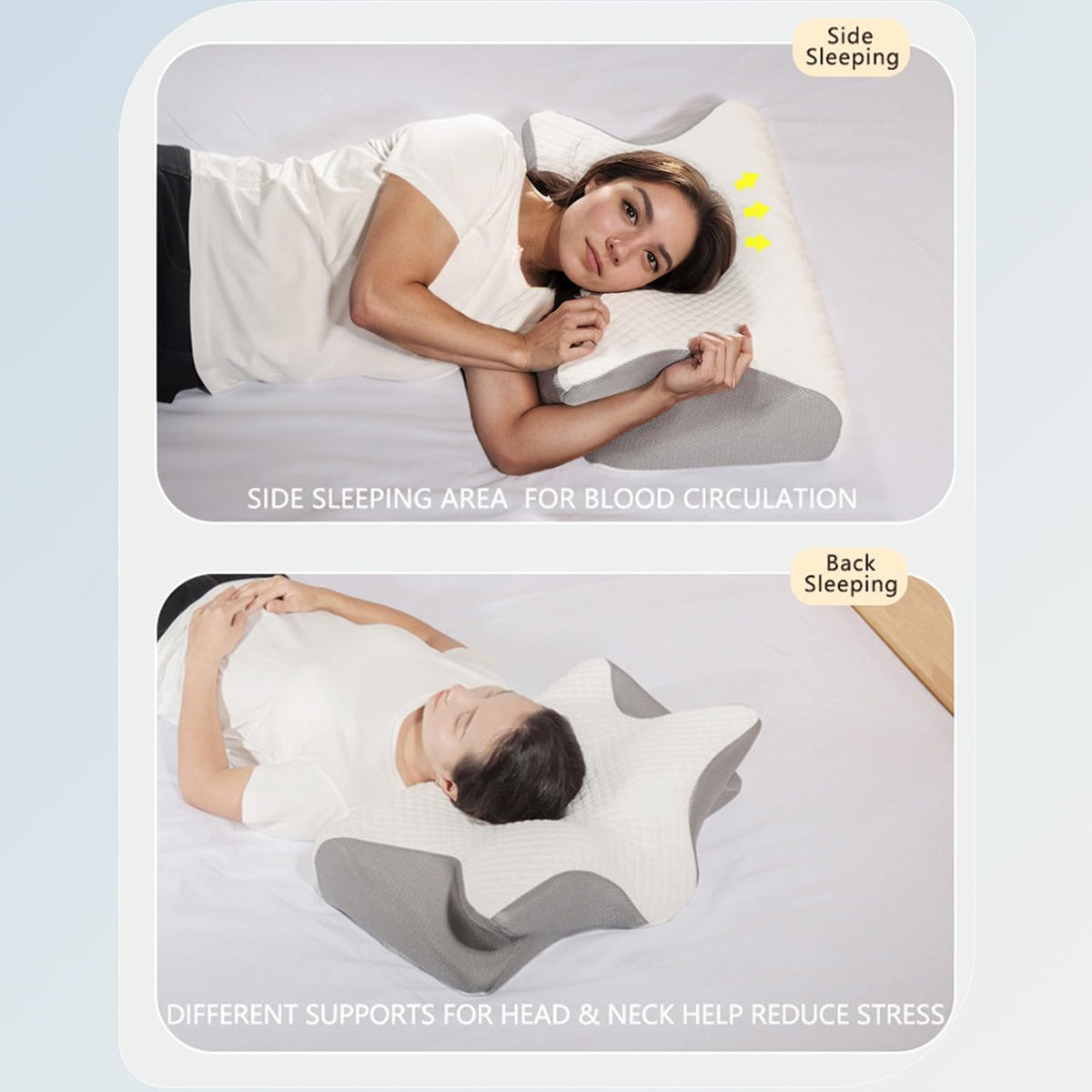 Dreamers Relief Pillow, Orthinex Cervical Neck Pillow, Contour Memory Relief Pillow, Memory Foam Neck Pillows, Premium Ergonomic