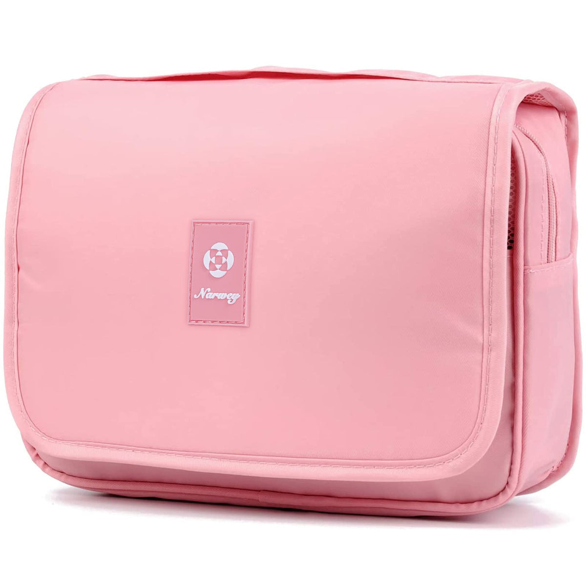 Narwey Small Hanging Travel Toiletry Bag for Women, Travel Bag for Toiletries, Makeup Bag Organizer Make Up Bags Cosmetic Bags for Girls (Green)