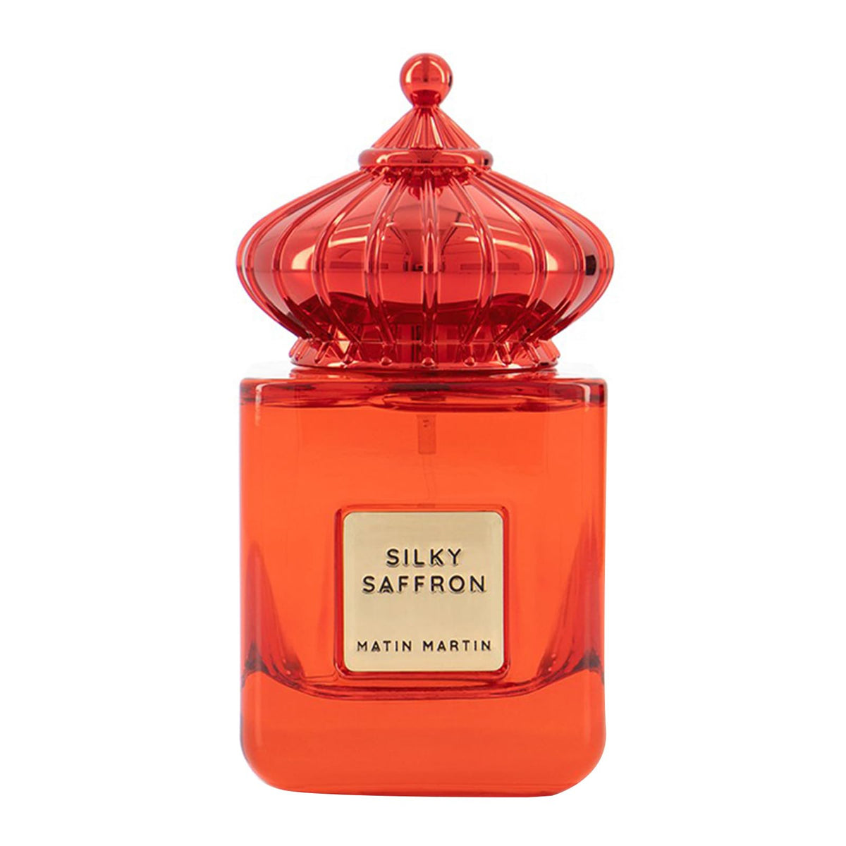 MATIN MARTIN Silky Saffron for Unisex - Arabian Perfume for Women & Men - Long Lasting Woody Spicy Fragrance with Leather, Vetiver, Sandalwood Notes - Arabic Cologne - Travel Size - 3.4 oz EDP Spray
