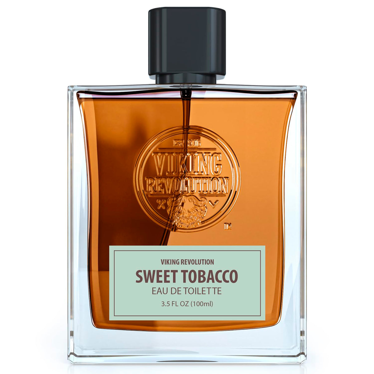 Viking Revolution Sweet Tobacco Cologne for Men - Earthy Mens Cologne Spray Eau de Toilette - Woody Tobacco Perfume for Men with Notes of Orange, Frankincense, Lingling Bean - Gifts for Men 3.5 Fl Oz