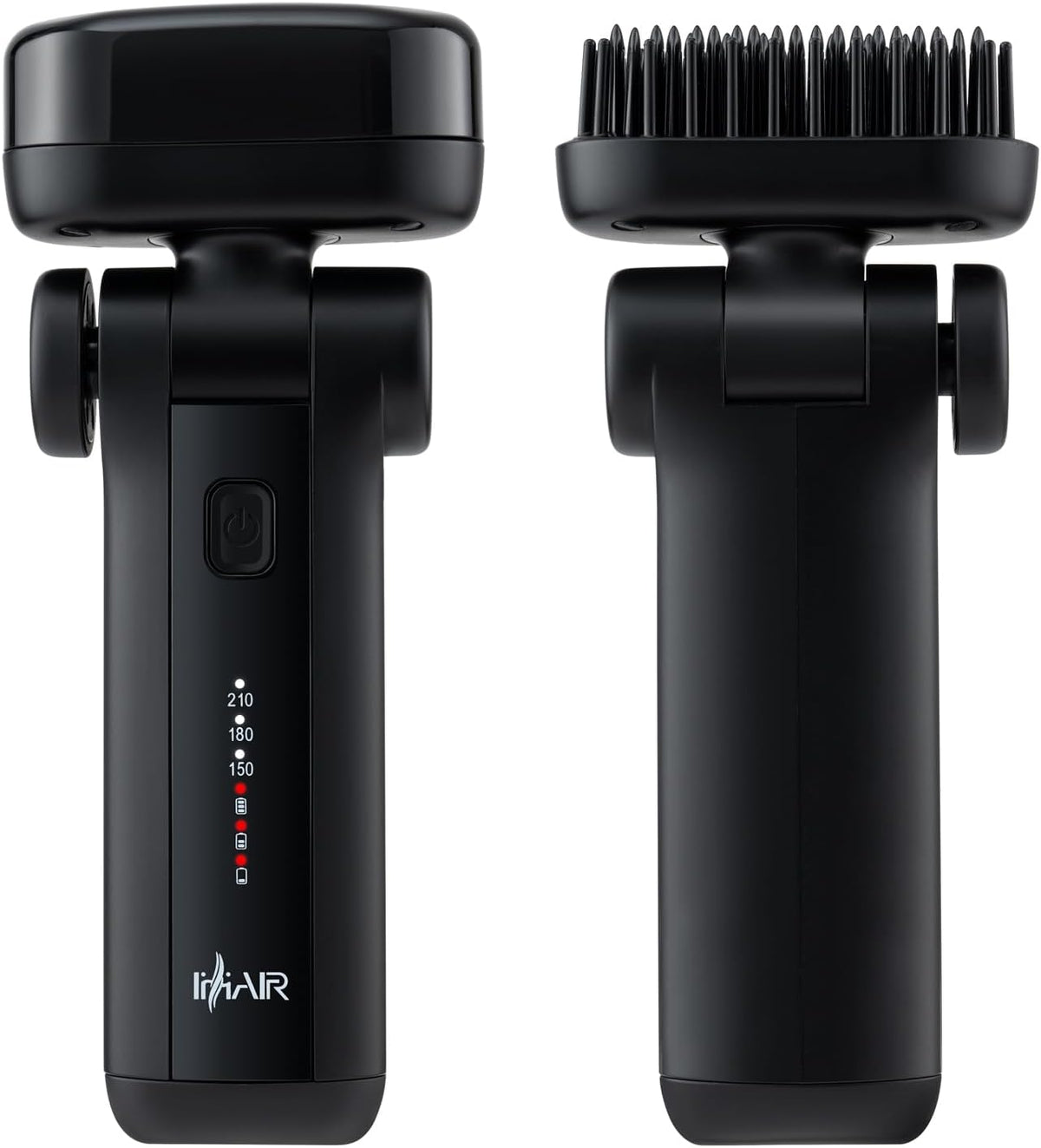Portable Beard Straightener Brush Men Use,USB Rechargeable,6400mAh Battery,360° Anti-Scald Heated Comb,Fast Heating,Beard Straightener Brush for Short & Long Beards,Ideal for Home & Travel