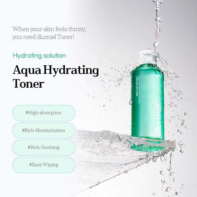 Aqua Hydrating Toner for All Skin Types with Xylitylglucoside & Kakadu Plum Extract Exosome [Vegan & Korean Skincare] - 5.75 fl. oz.