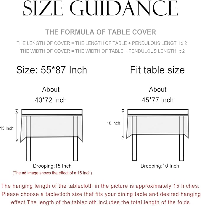 patdrea Designer Vintage Blue Rectangle Tablecloth,Linen Anti-Wrinkle Paisley Pattern Farmhouse Table Cloth,Decor Table Cover Cloth for Kitchen Dining,Christmas,Thanksgiving,55"x87"-Lantang a