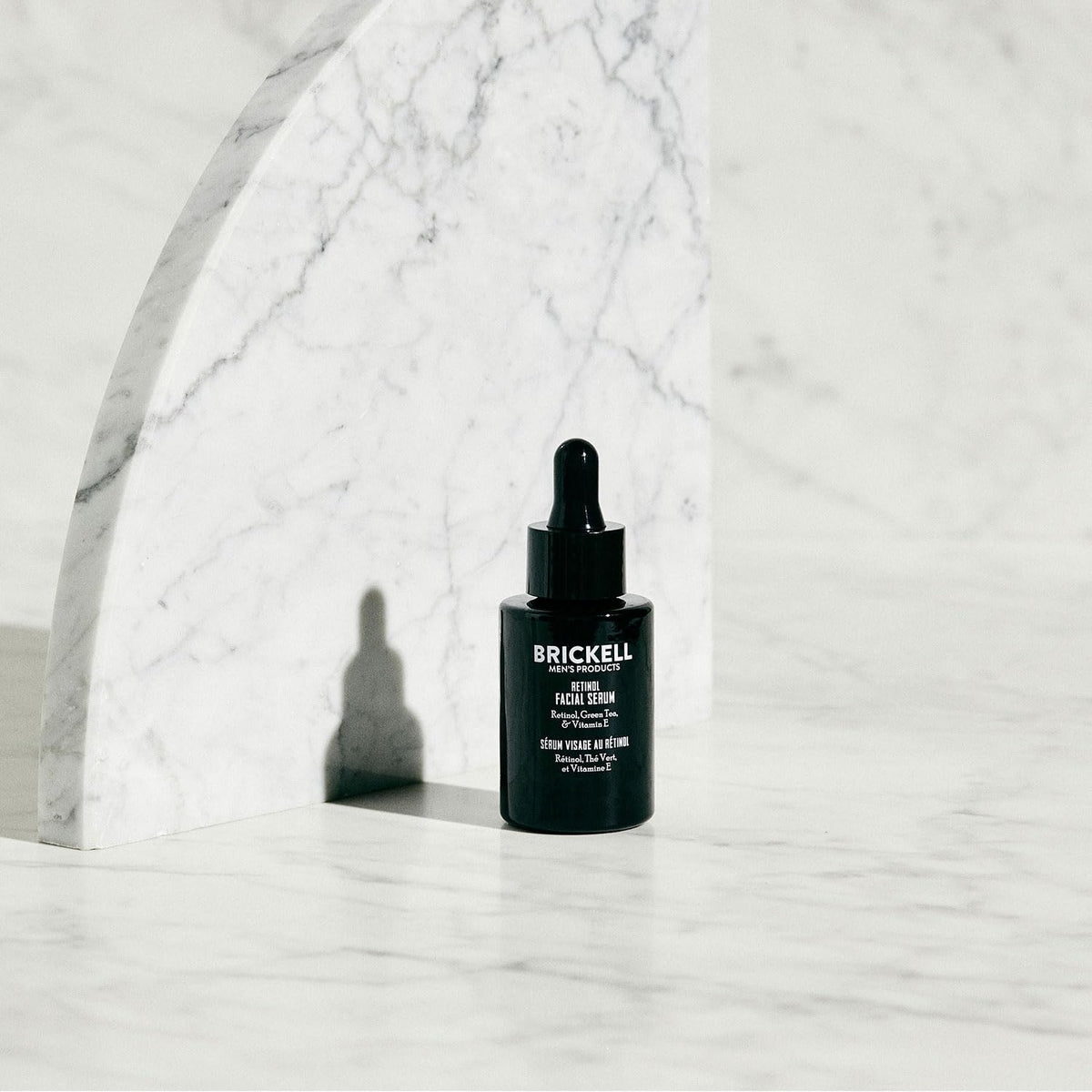 Brickell Men's Retinol Skin Care Serum Treatment For Firming Face Lines & Eye Wrinkles, Deep Hydrating Facial Skincare Serum For Anti-Aging, Fragrance Free, 1 Ounce