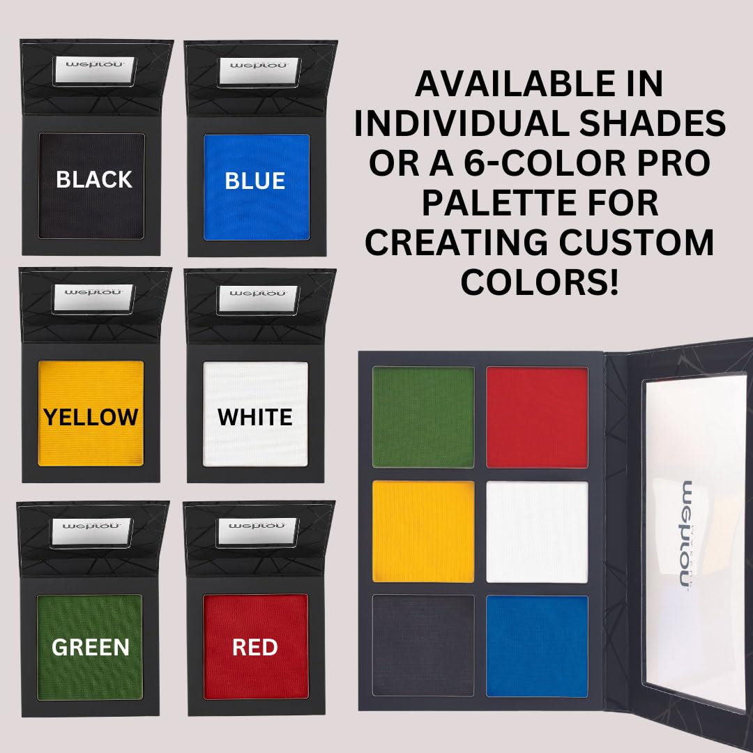 Mehron EDGE Face & Body Paint| Professional Water-Activated Face Paint Makeup | Made in the USA | For Cosplay, Halloween, & SFX (Yellow)