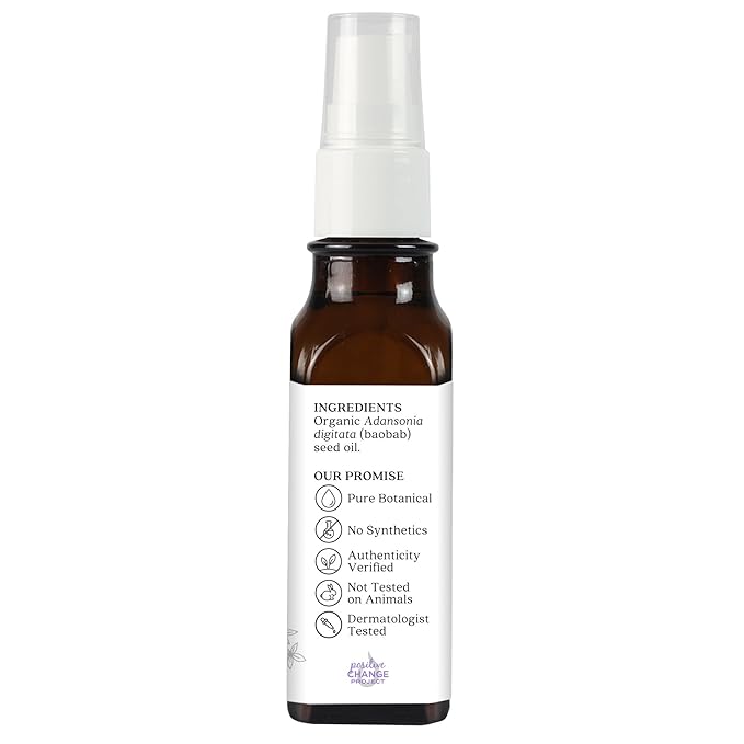 Aura Cacia Organic Skin Care Oil, Baobab, 1-Fluid Ounce